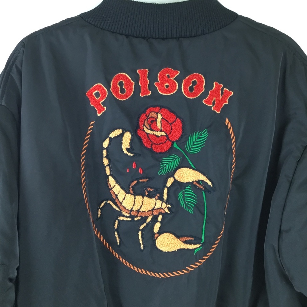 Dolls Kill Poster girl scorpion jacket size 3X Poison - Picture 2 of 10